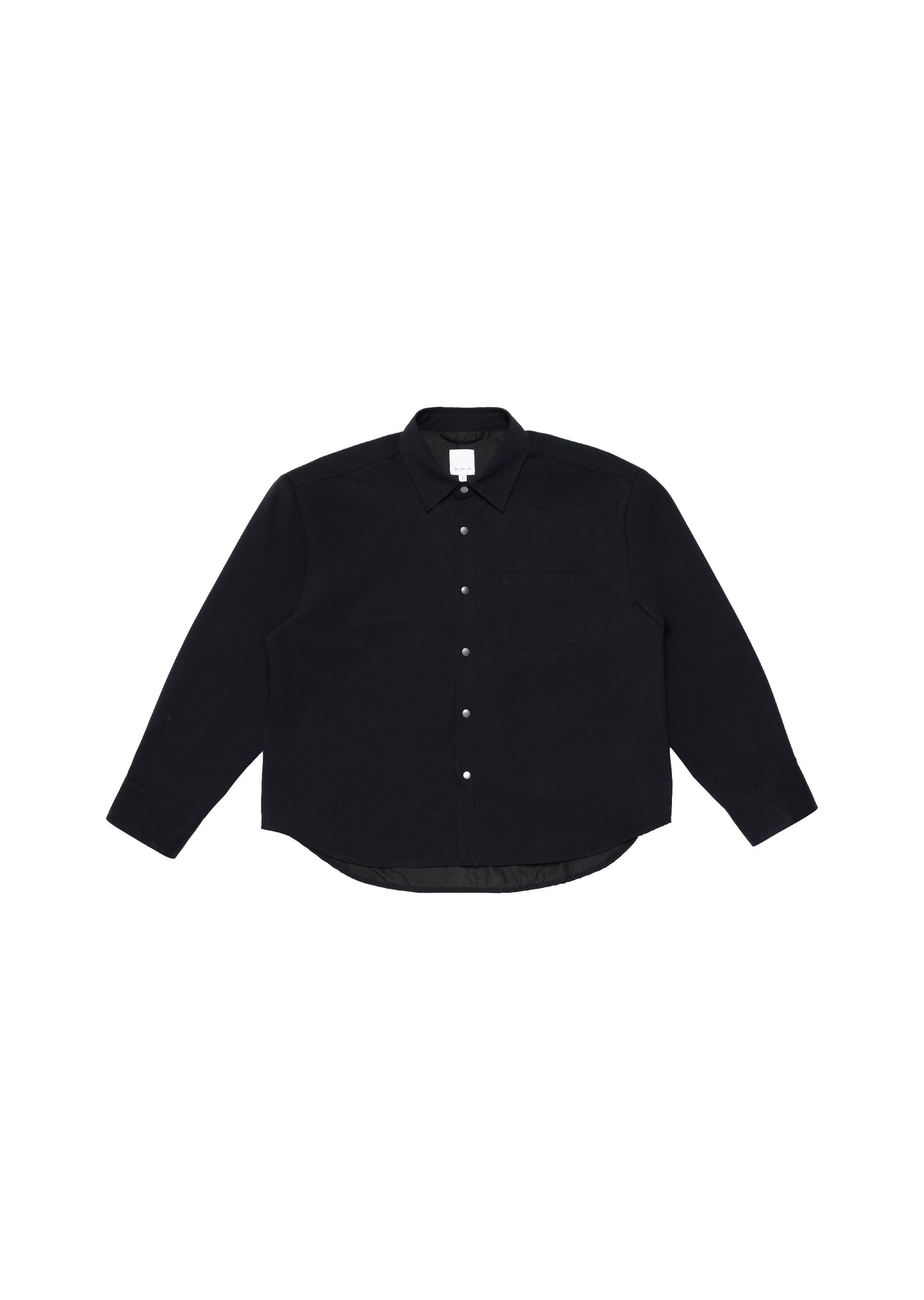 ROGER overshirt in black